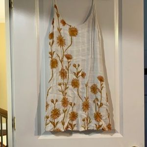 short sunflower dress